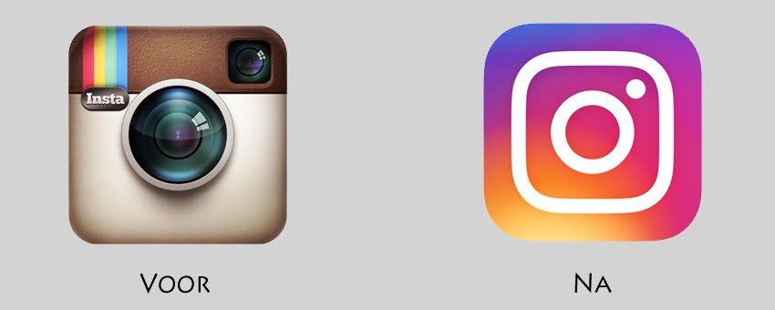 Nieuw logo instagram